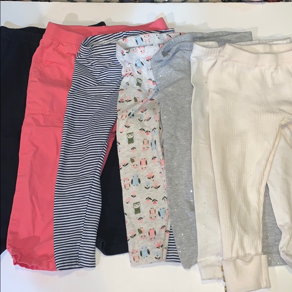 7 Carters pants size 24m